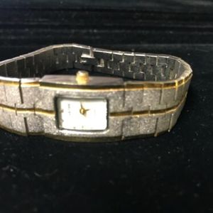 Estate Cartier Paris 925 Argent Plaque Or G 20M Swiss 21