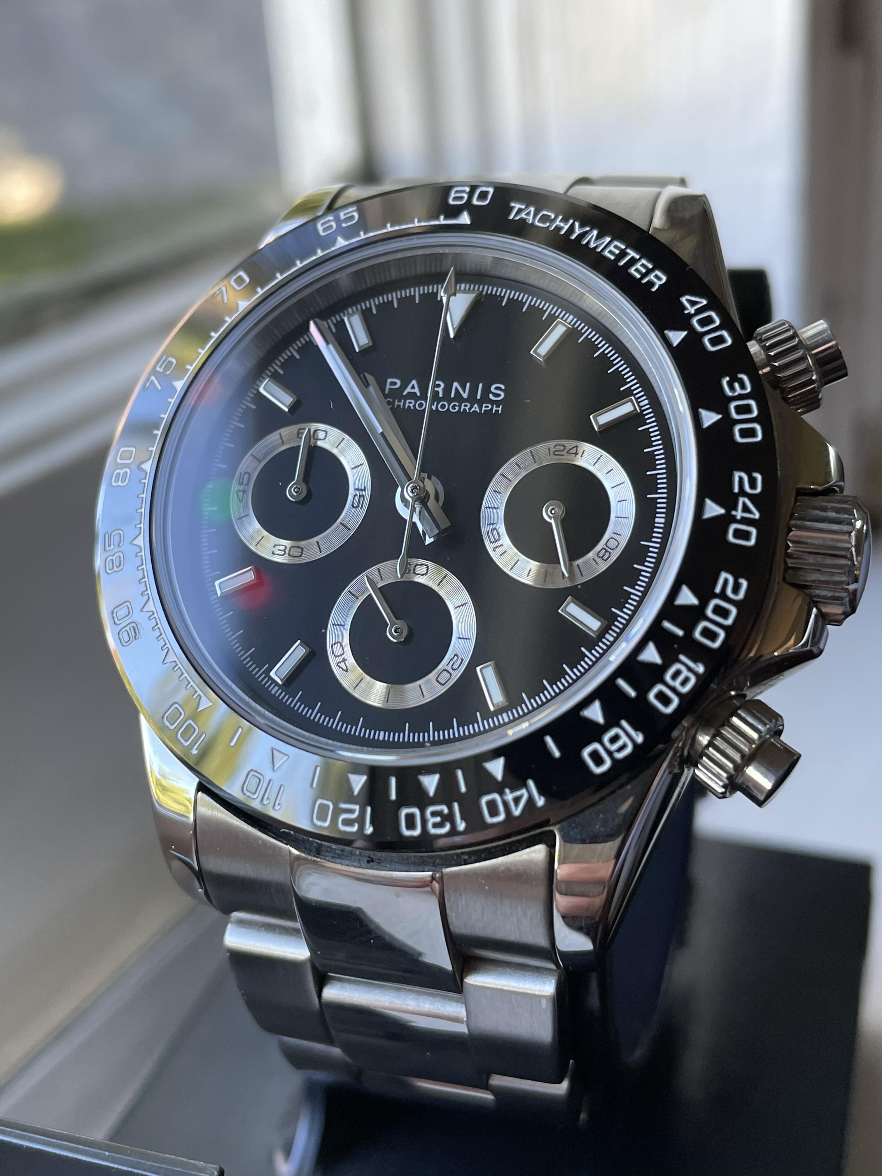 FS Parnis Daytona Chronograph just 59 shipped WatchCharts Marketplace