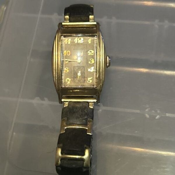 Hamilton rectangle watch vintage Masterpiece | WatchCharts Marketplace