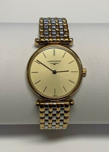 Longines Ladies La Grande Classique Quartz Watch L4 135 2 Two Tone