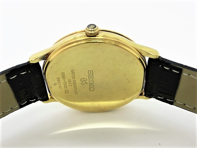 Grand Seiko Grand SEIKO 9581-7000 K18 YG Men's Watch Gold