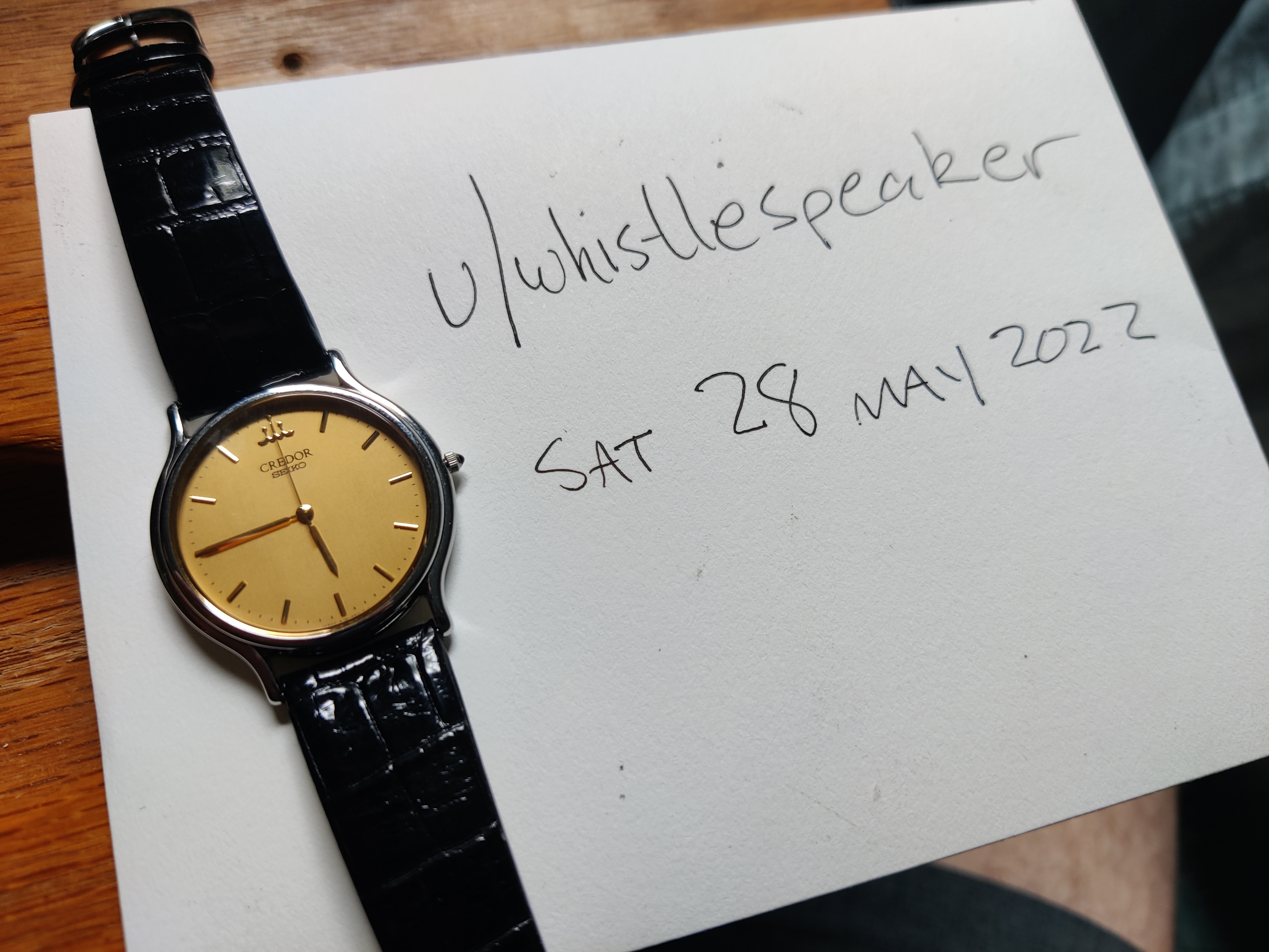 WTS] Seiko Credor Signo HAQ 8J Movement +/-5 sec/YEAR! $400 | WatchCharts