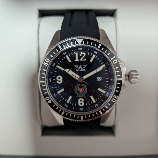 Saf Rod Watch Aviator Military Special Edition Watch SAF MR | WatchCharts Marketplace