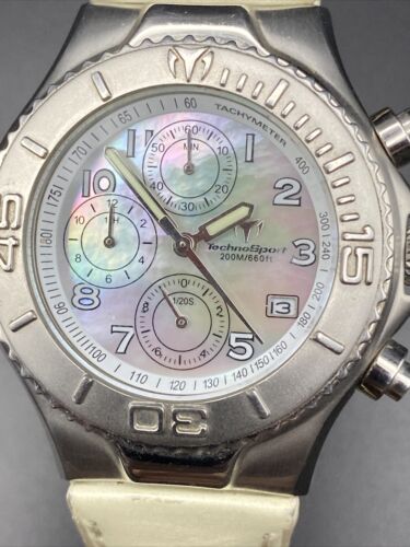 TECHNO SPORT by Technomarine 200m 660 ft MOP Stainless Steel