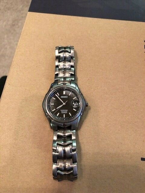 Seiko 8f32-0380 Perpetual Calendar Titanium Watch | WatchCharts