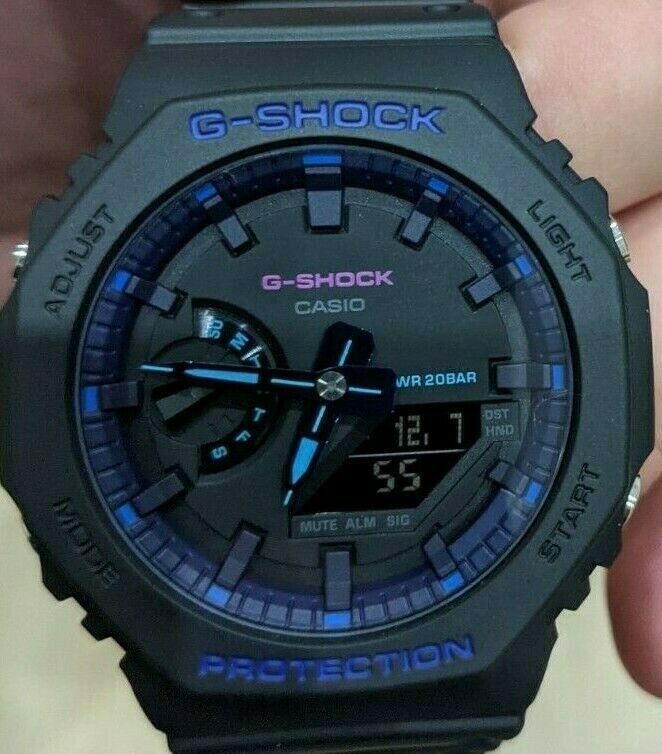 Casio Watch GA-2100VB-1AJF G-Shock 20 ATM Water Resistant GA-2100 Seri -  zkgmu.kz