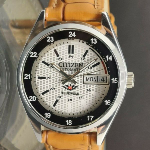 Citizen Automatic 8200 Movement stainless steel Japan Made 21 Jewels Men s Wrist Watch main image 0