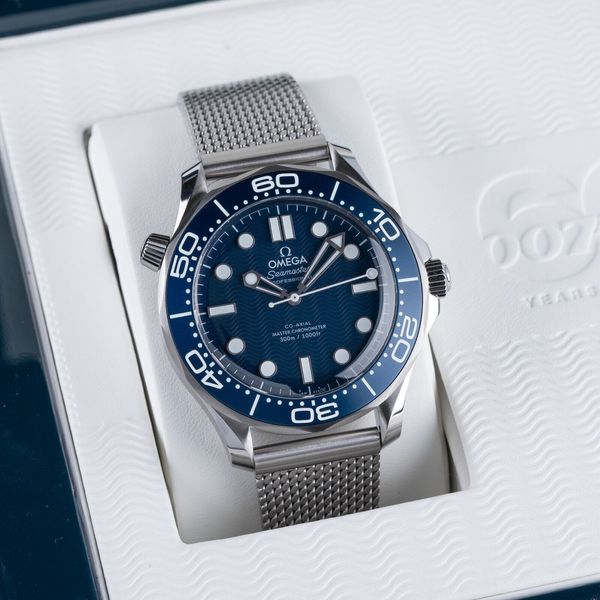 Omega Seamaster James Bond 007 60th Anniversary NEW 2025 210.30.42.20 ...