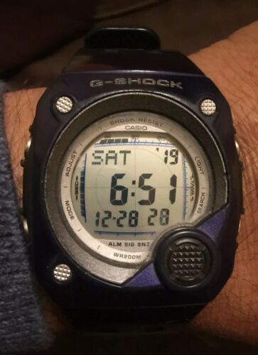 Vintage Rare Casio G.Shock G 8000 2958 World Time Made In Thailand