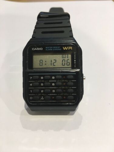 Casio Ca 53w 1er Digital Wristwatch Black Watchcharts