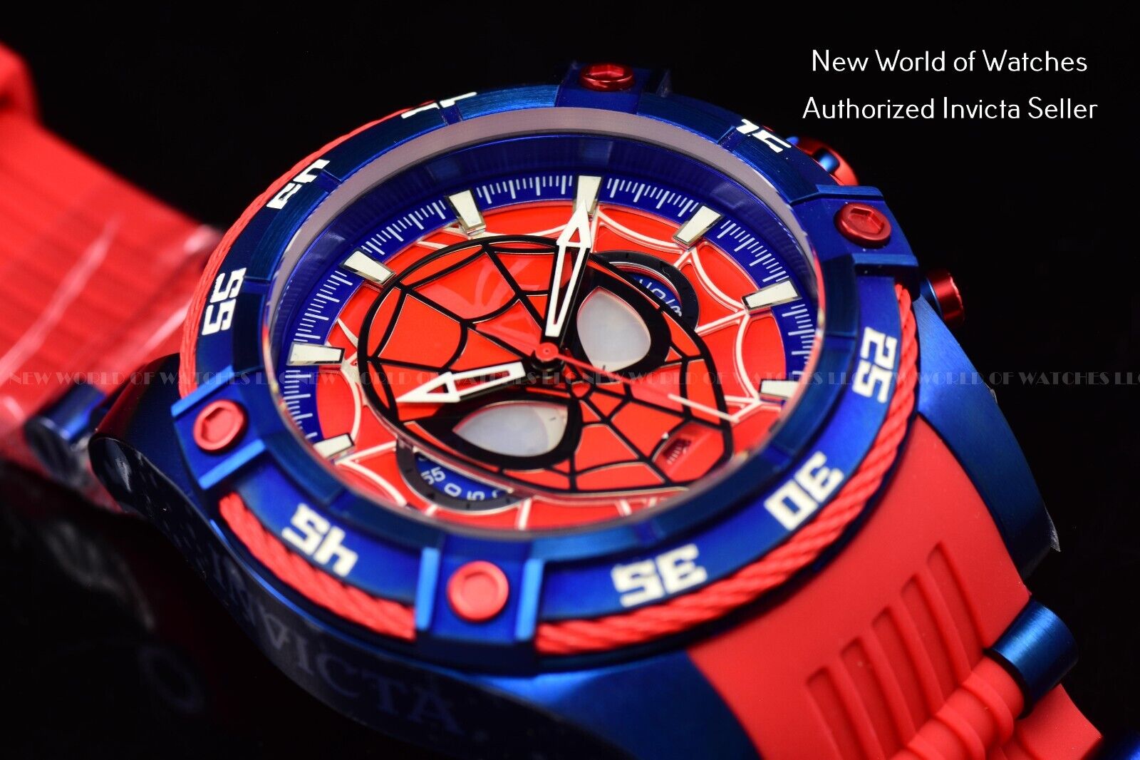 Invicta hot sale chronograph spiderman