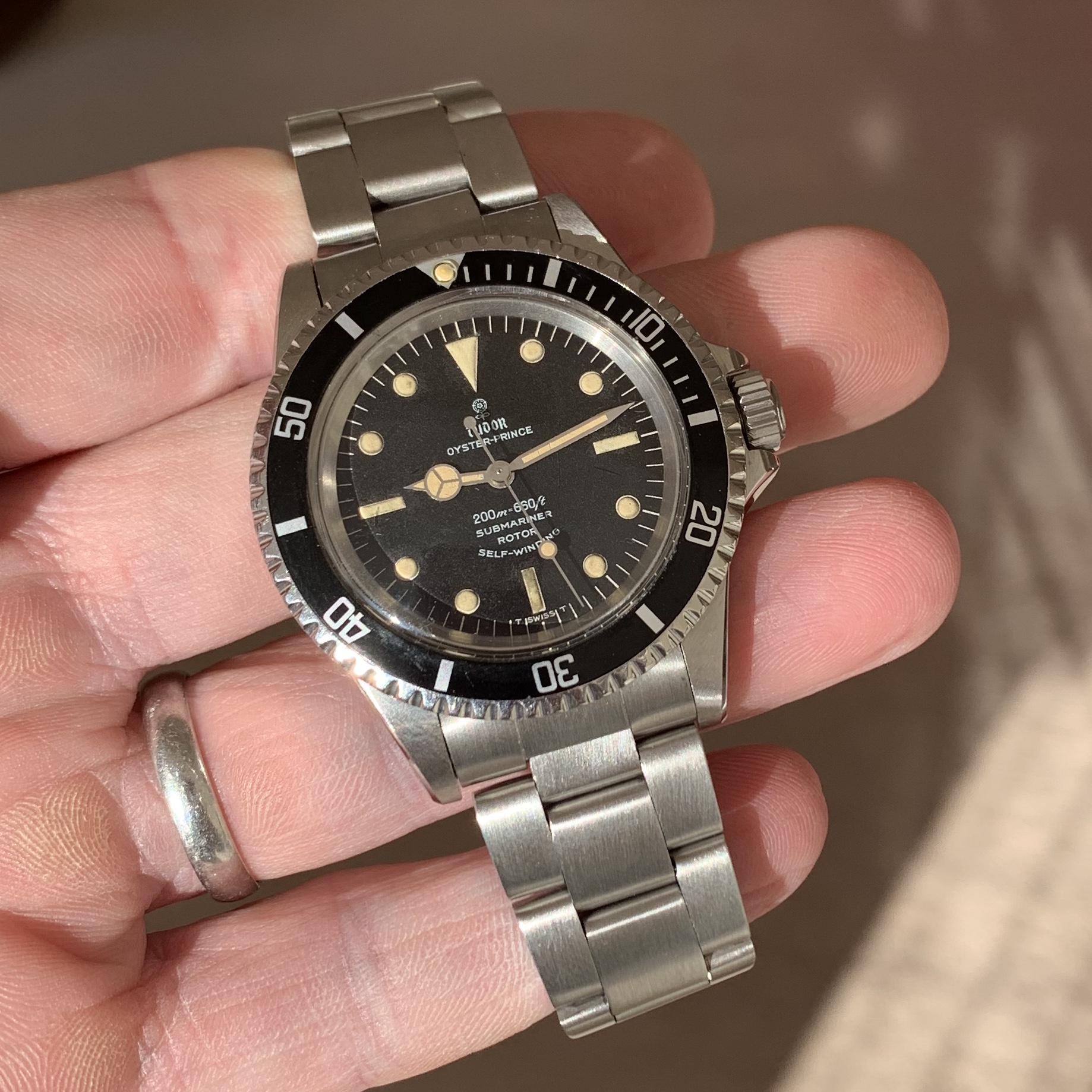 tudor oyster prince submariner 7928
