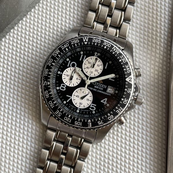 [WTS] Citizen PROMASTER Chronograph Reverse Panda - $225 Shipped ...