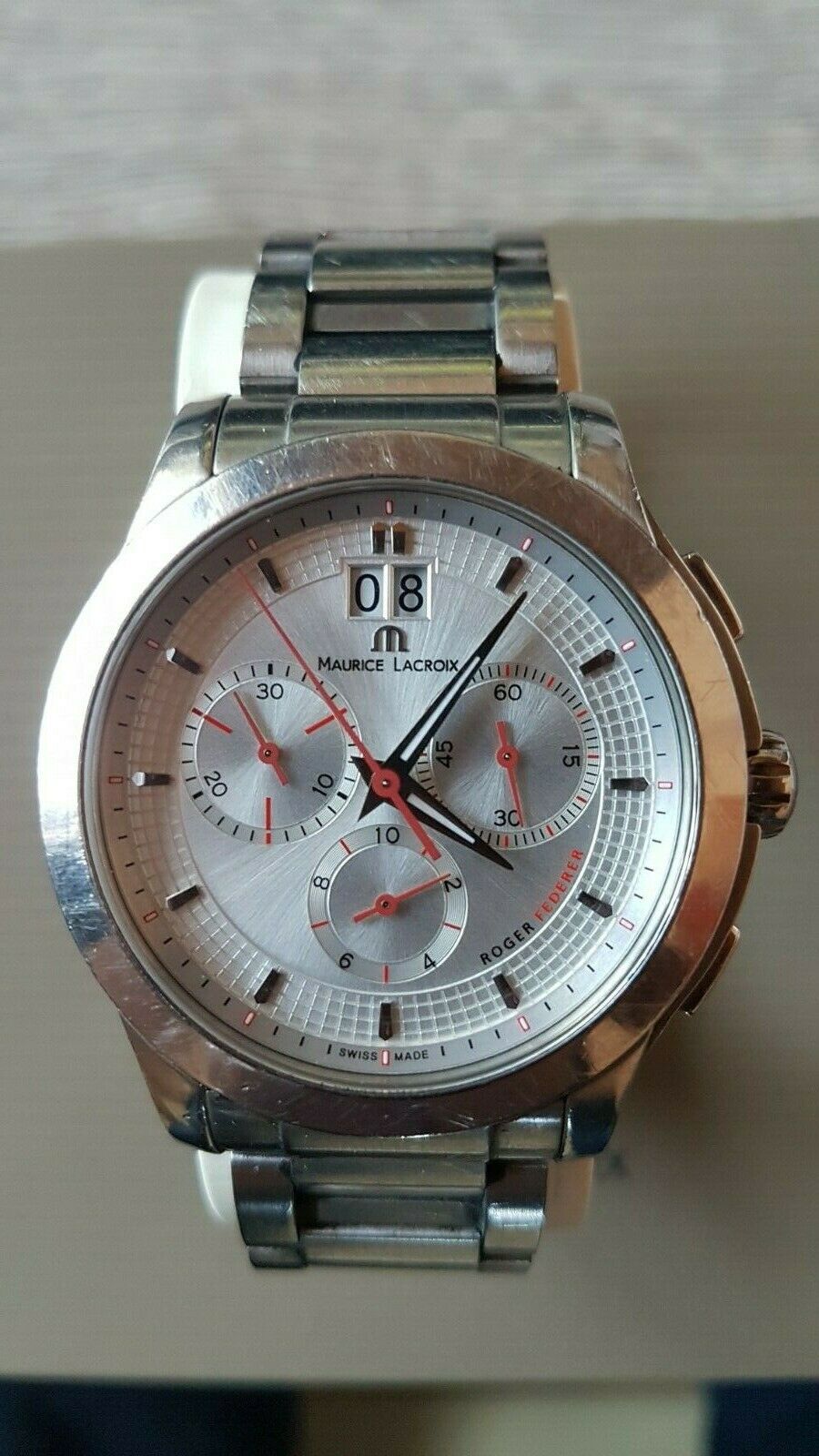 Maurice Lacroix Chronograph ROGER FEDERER MI 1087