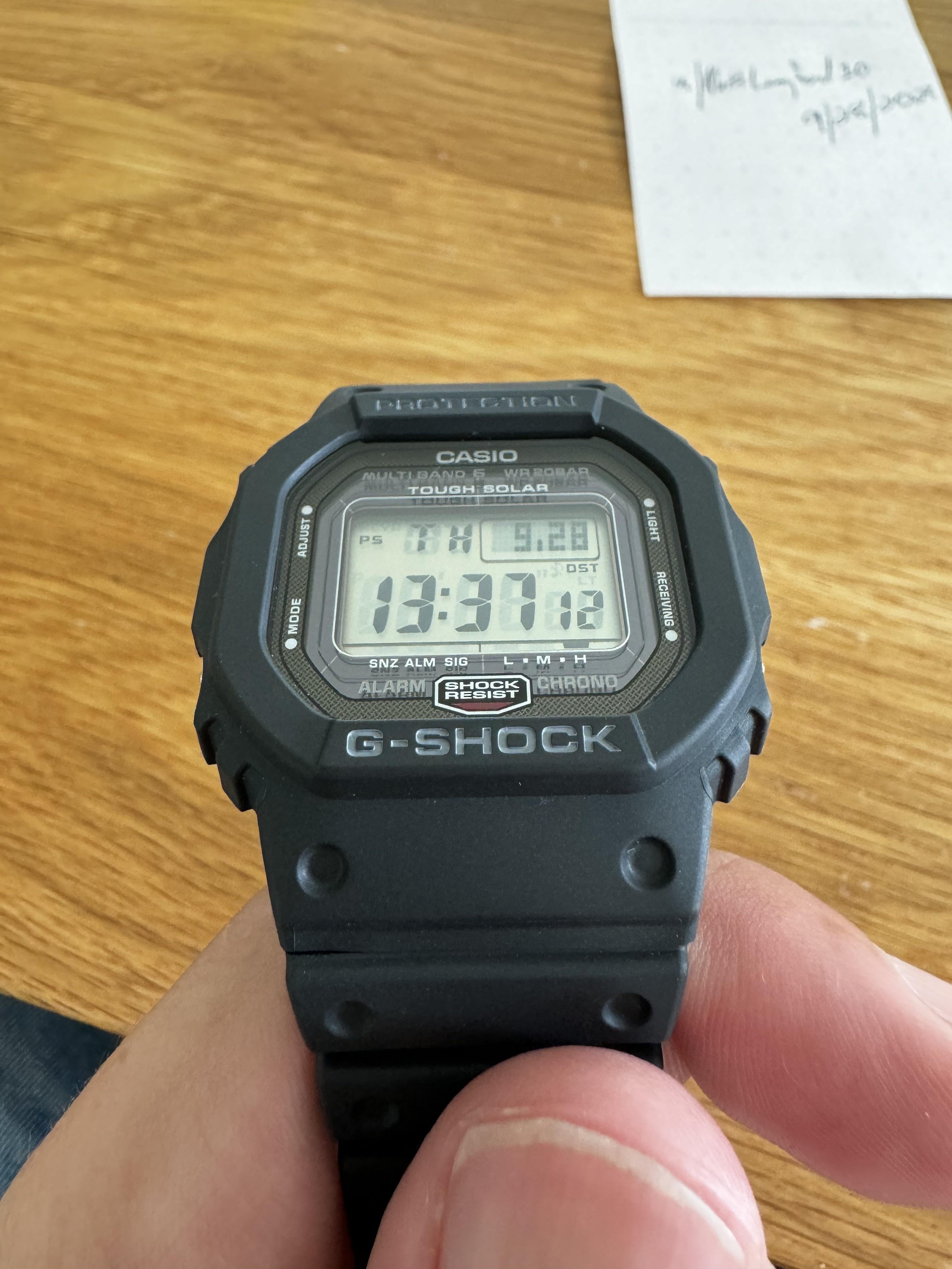 WTS] Casio G-Shock GW-5000U-1JF WatchCharts Marketplace