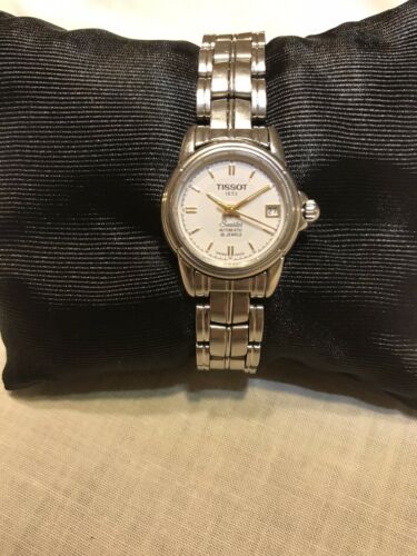 TISSOT SEASTAR Ladies Automatic 25 Jewels Date Gold Hands