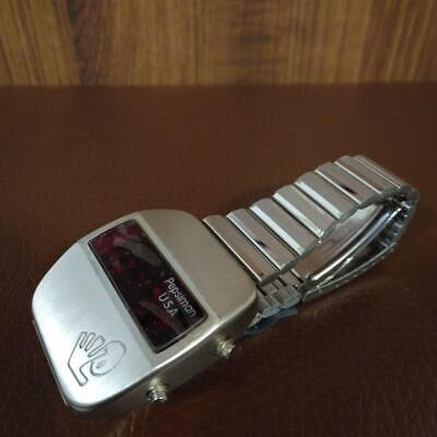 Fossil Pepsiman LED Watch Quartz Novelty with Case Vintage