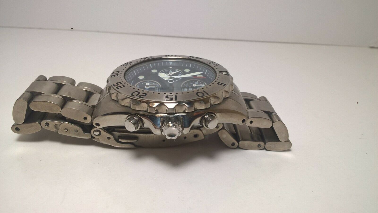 稼働 SEIKO scuba 200m クロノグラフ 7t92-0bd0 J-9438| セイコー ダイバー クロノグラフ チタン SCUBA 200M