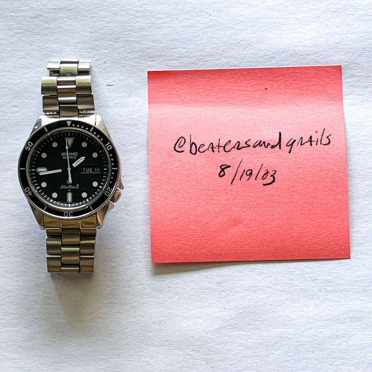 WTS] Seiko 7546-6060 Silverwave Z Quartz professional diver
