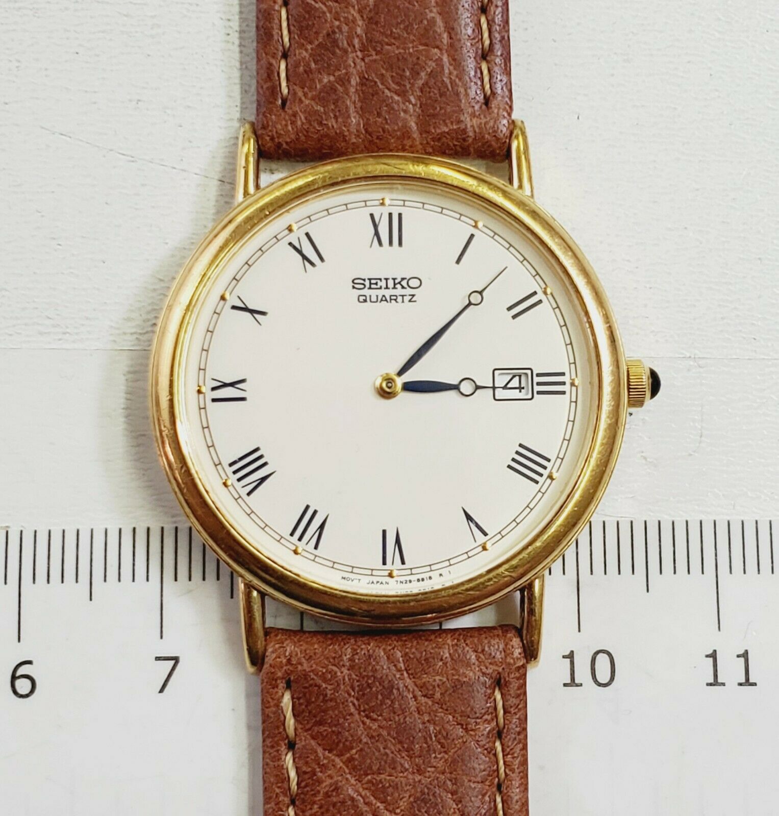 RARE UNIQUE Men s Vintage 1996 s Watch SEIKO 7N29 8A09