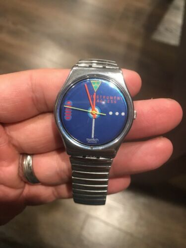 Swatch INSTRUMENT ACCESS 腕時計　稼働確認済み 23985983-0a74-4835-873e-
