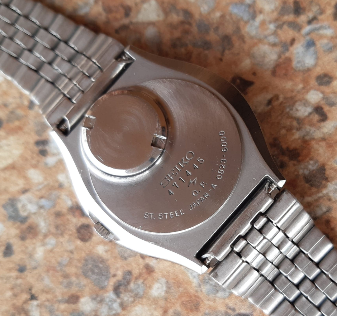 Vintage Seiko Quartz QT JDM 0823 6000 July 1974 Kanji O.P.