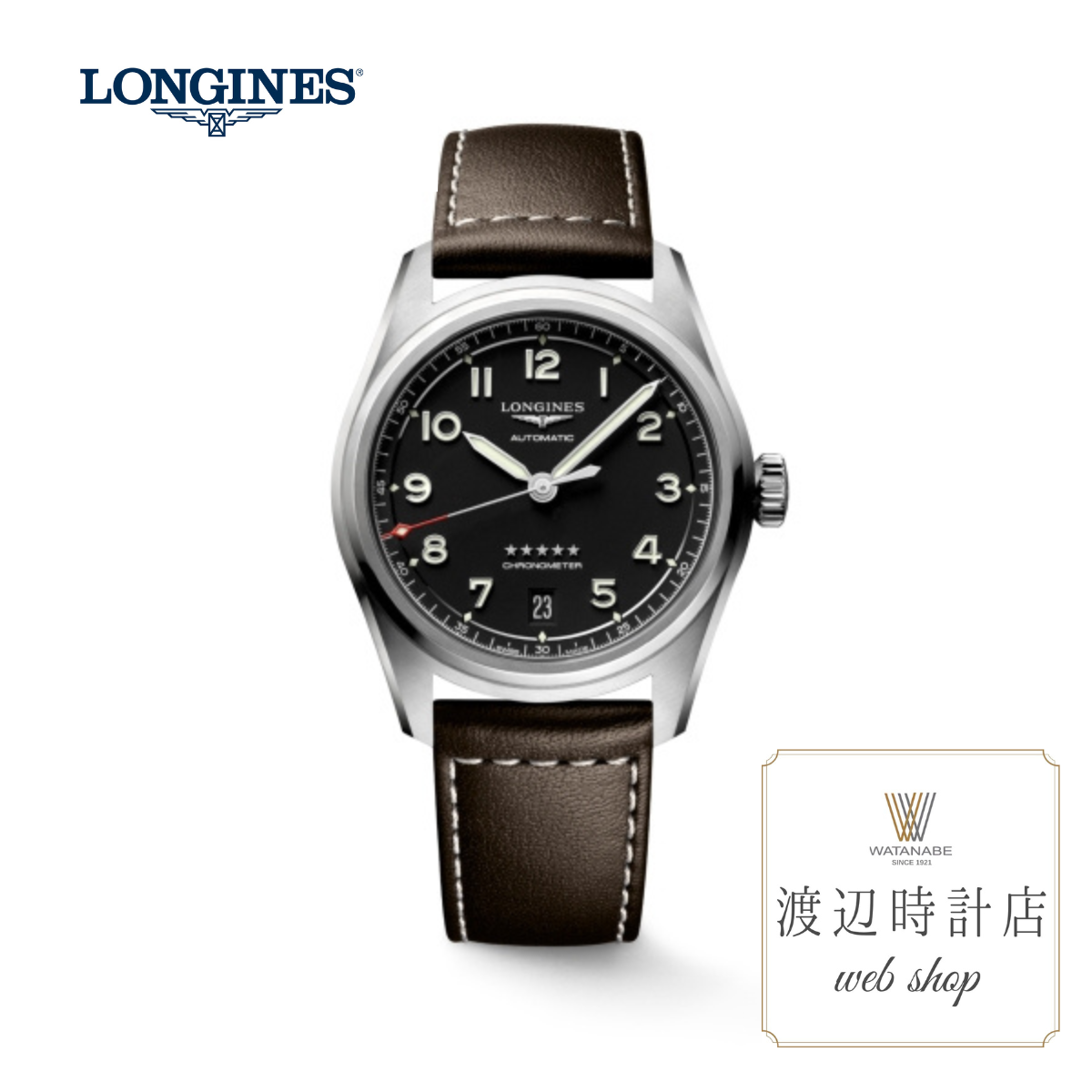 60 times interest free loan Genuine Longines Spirit L3.410.4