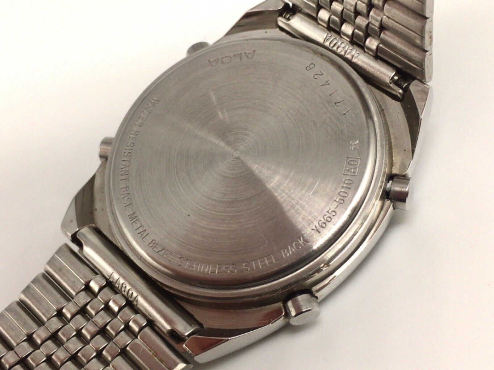 VINTAGE SEIKO ALBA Y665-5010 MULTI COUNT LCD DIGITAL WATCH JAPAN