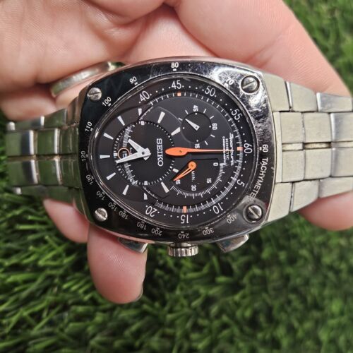 Seiko sportura store kinetic chronograph 7l22