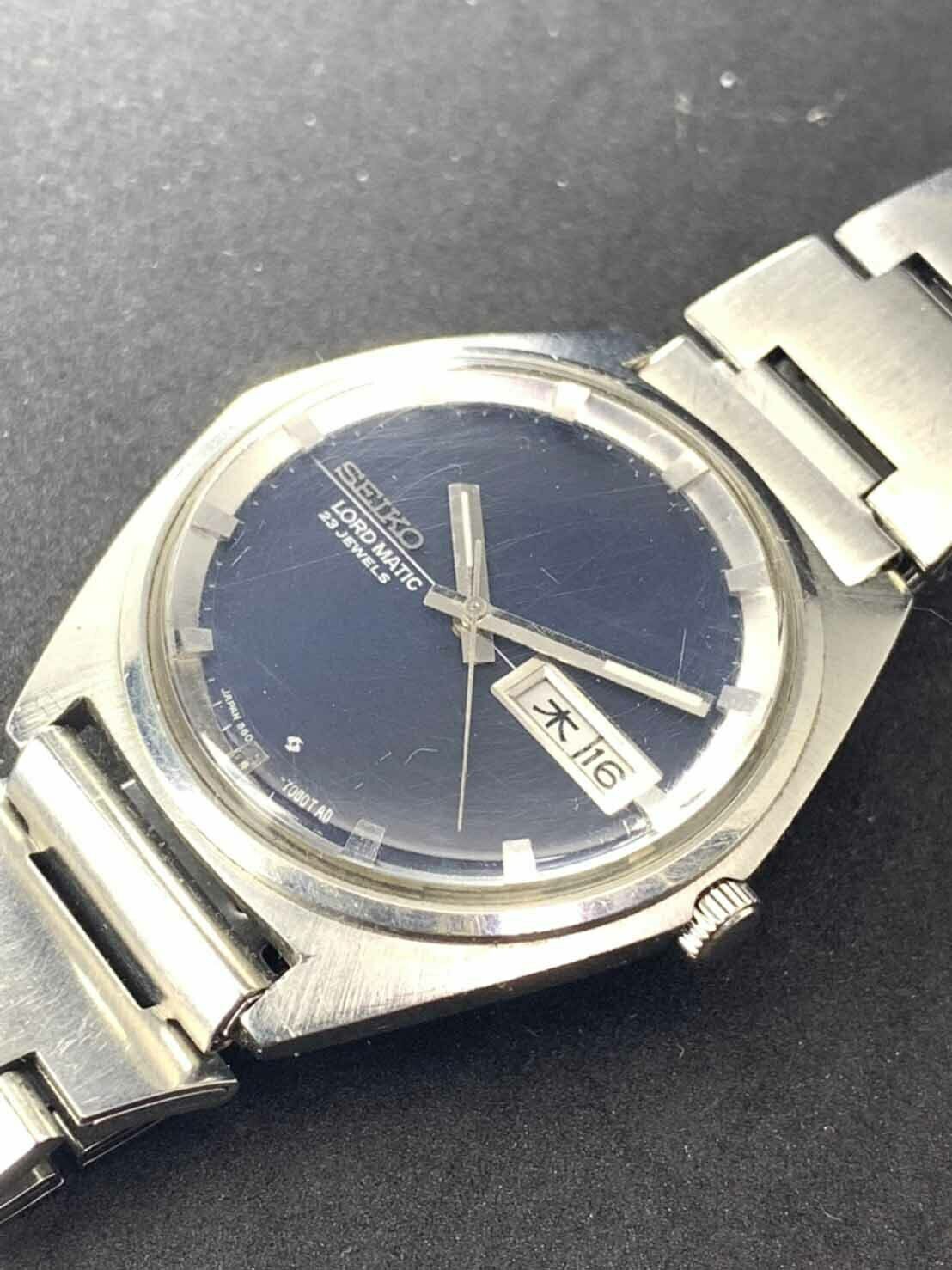 SEIKO LORD MATIC 23 JEWELS 腕時計 5606-7090 | www.bangalegal.com.au