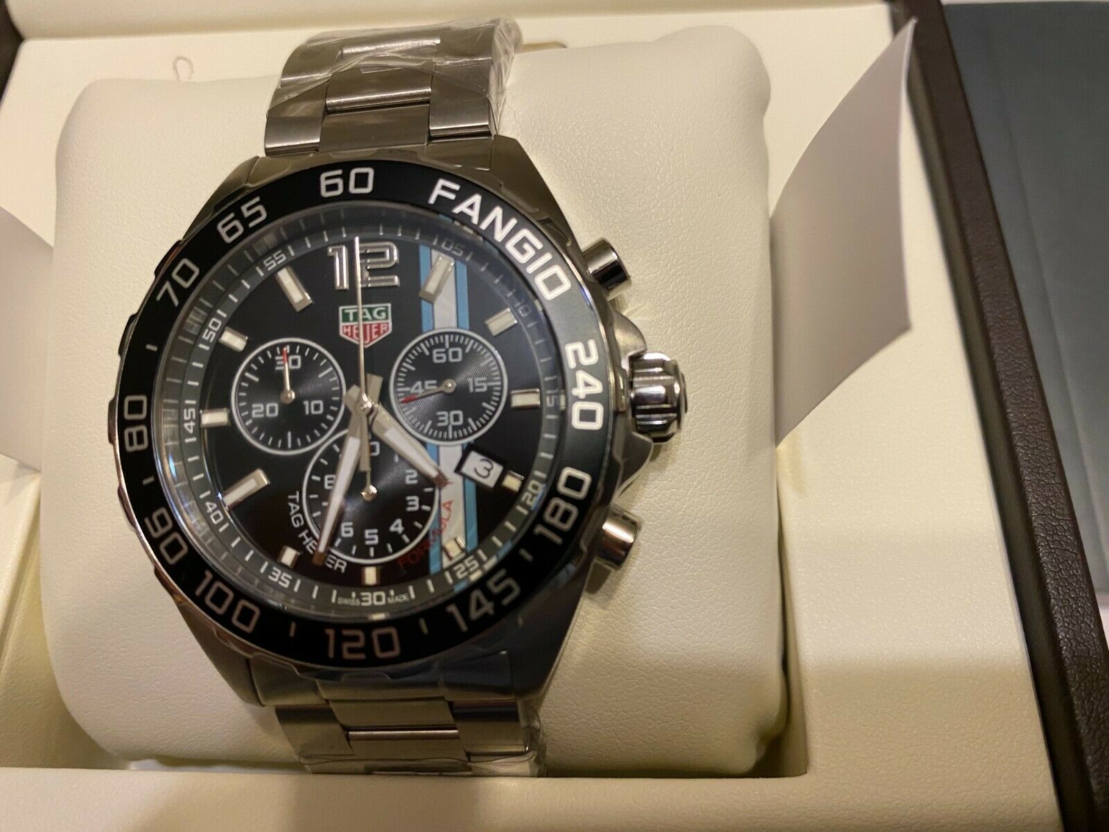 RARE Tag Heuer Formula 1 Fangio Limited Edition Mens Chronograph Watch 50 900 WatchCharts Marketplace