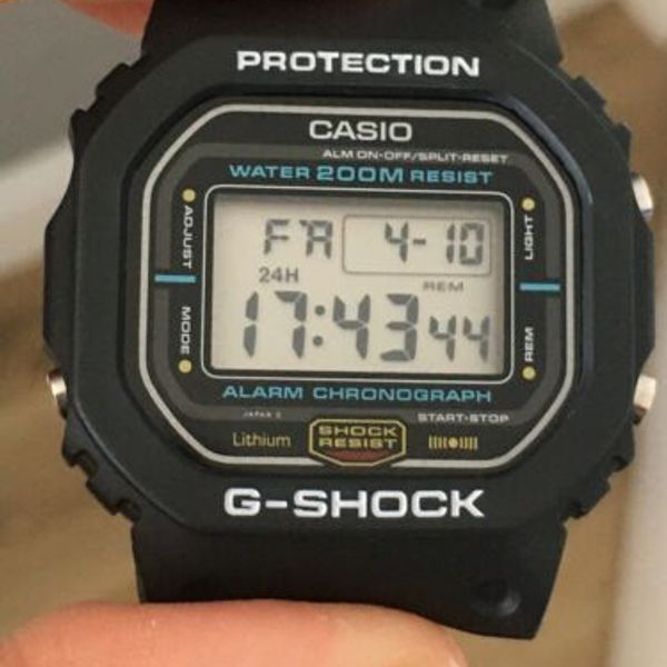 Casio g shock dw 5800 on sale