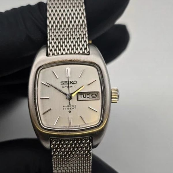 Vintage Seiko 2706-3010 Ladies Automatic Hi-Beat 21 Jewels Watch 1970s ...
