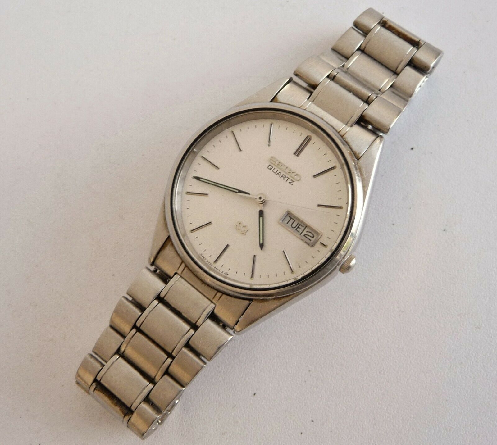 Vintage SEIKO SQ Men's Quartz 5H23-8A00 Watch - for spares / repair |  WatchCharts