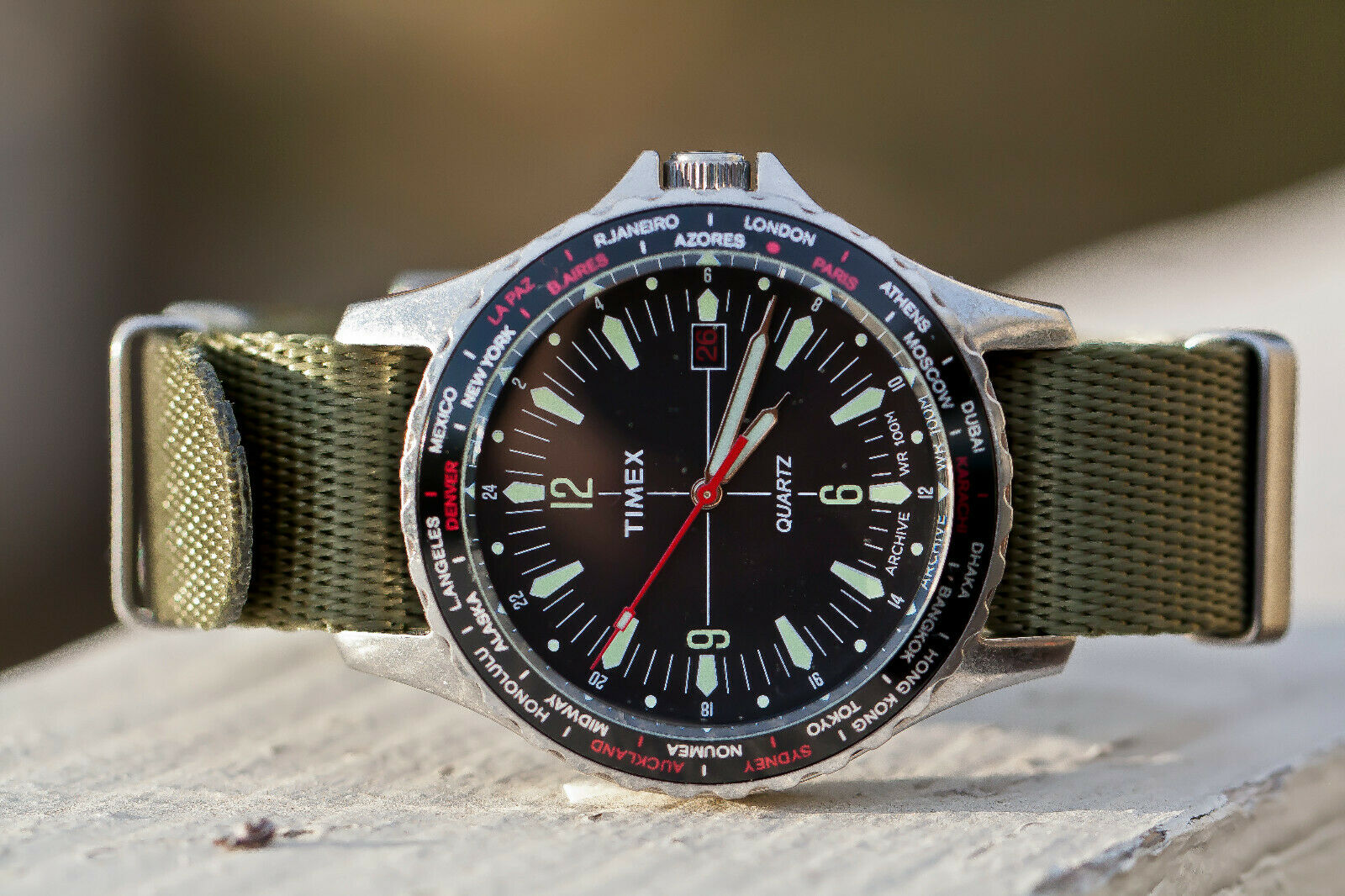 timex navi world time