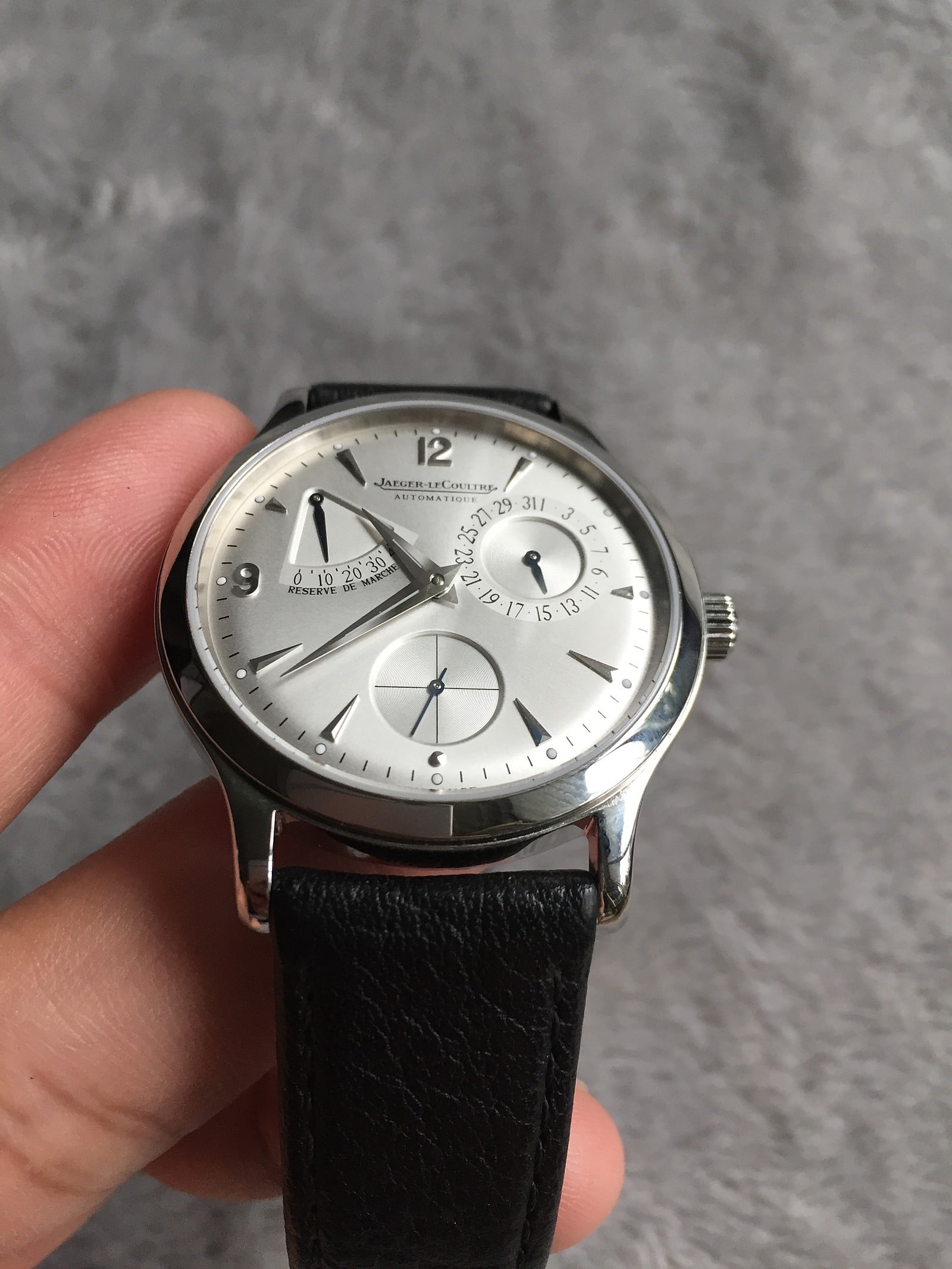 WTS Jaeger LeCoultre Master Reserve de Marche 37mm 140.8.93