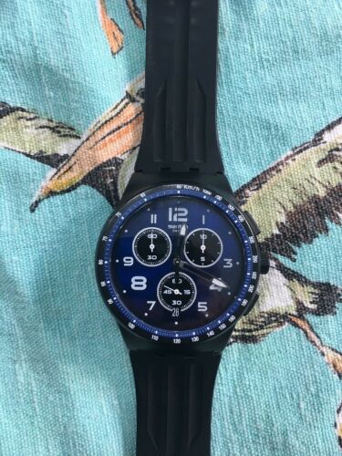 Swatch Nitespeed Chronograph Mens Watch SUSB402 | WatchCharts
