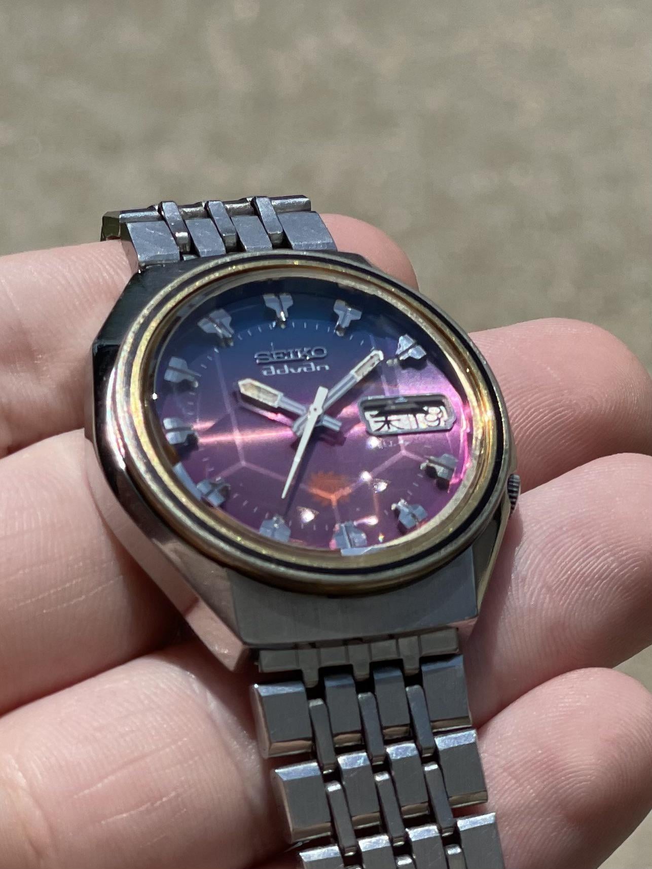 WTS Seiko Advan Faceted Crystal from 1973 WatchCharts