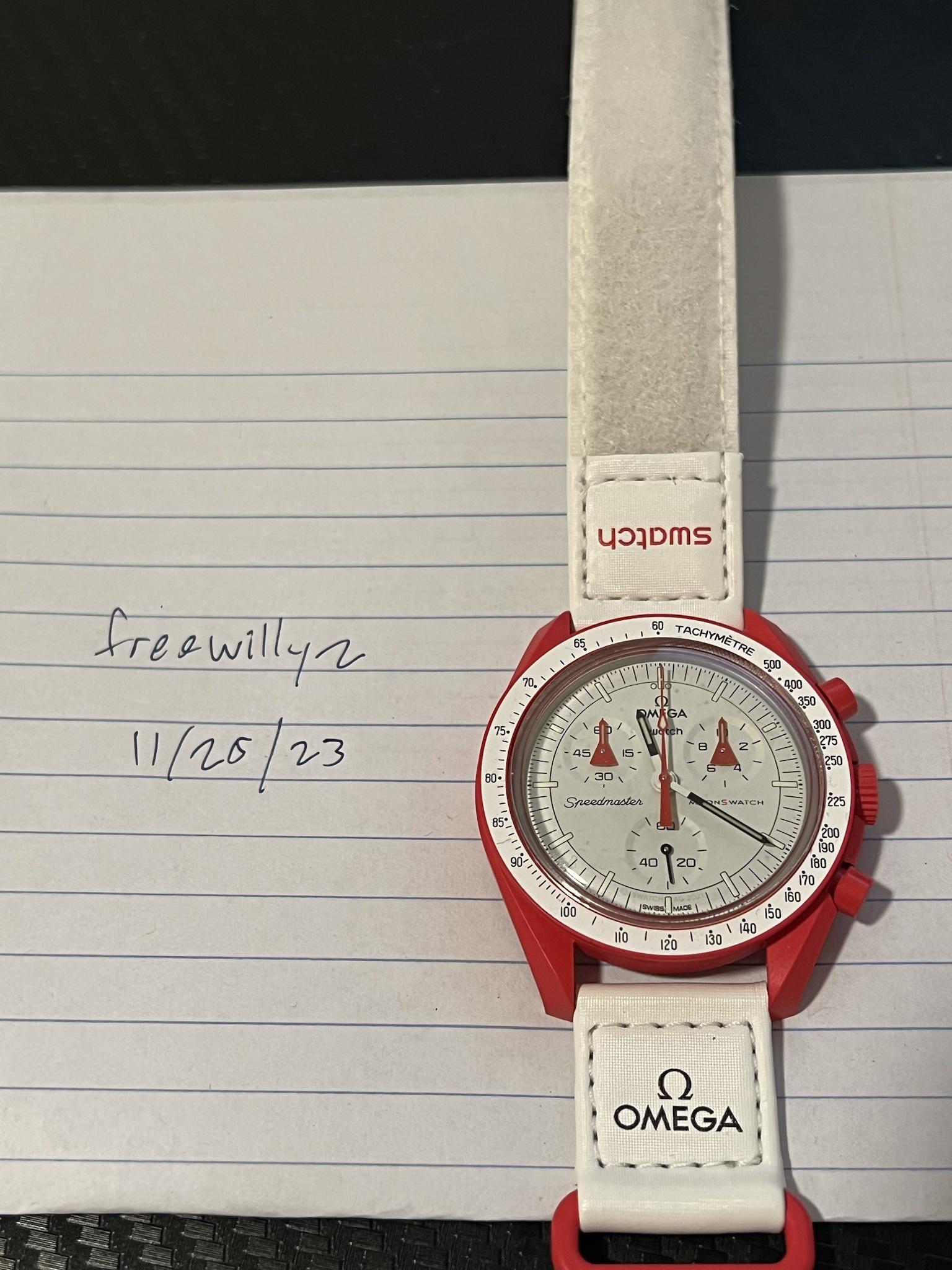 WTS] Omega Moonswatch Mission to Saturn - box, papers and extra