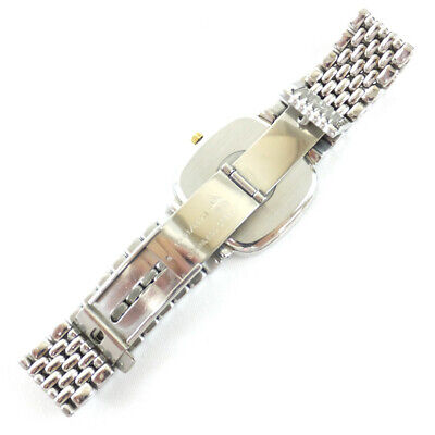 Omega Deville 1451/439.1 Watch Men's 33mm Square Quartz White Dial