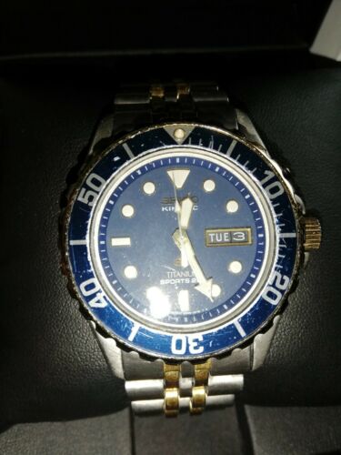 Seiko Kinetic Titanium Sport Diver 200m 5M43 0B30 SKJ048P1 rare WatchCharts Marketplace