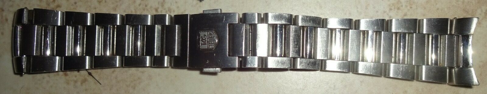 Tag Heuer Stainless steel Watch Band Y F3 FAAO32 deployment clasp