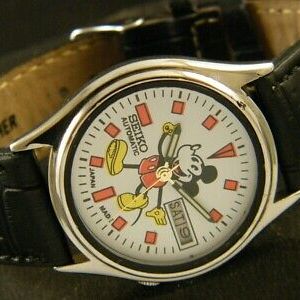 Seiko mickey mouse automatic watch online