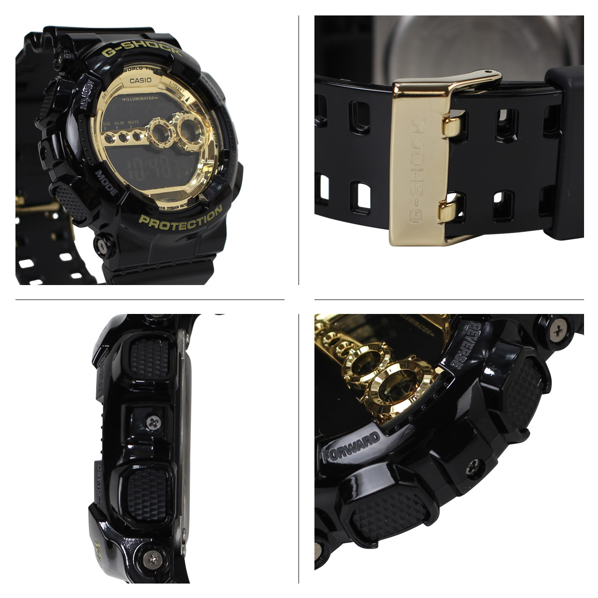 CASIO GD-100GB-1JF Casio G-SHOCK watch BLACK GOLD SERIES