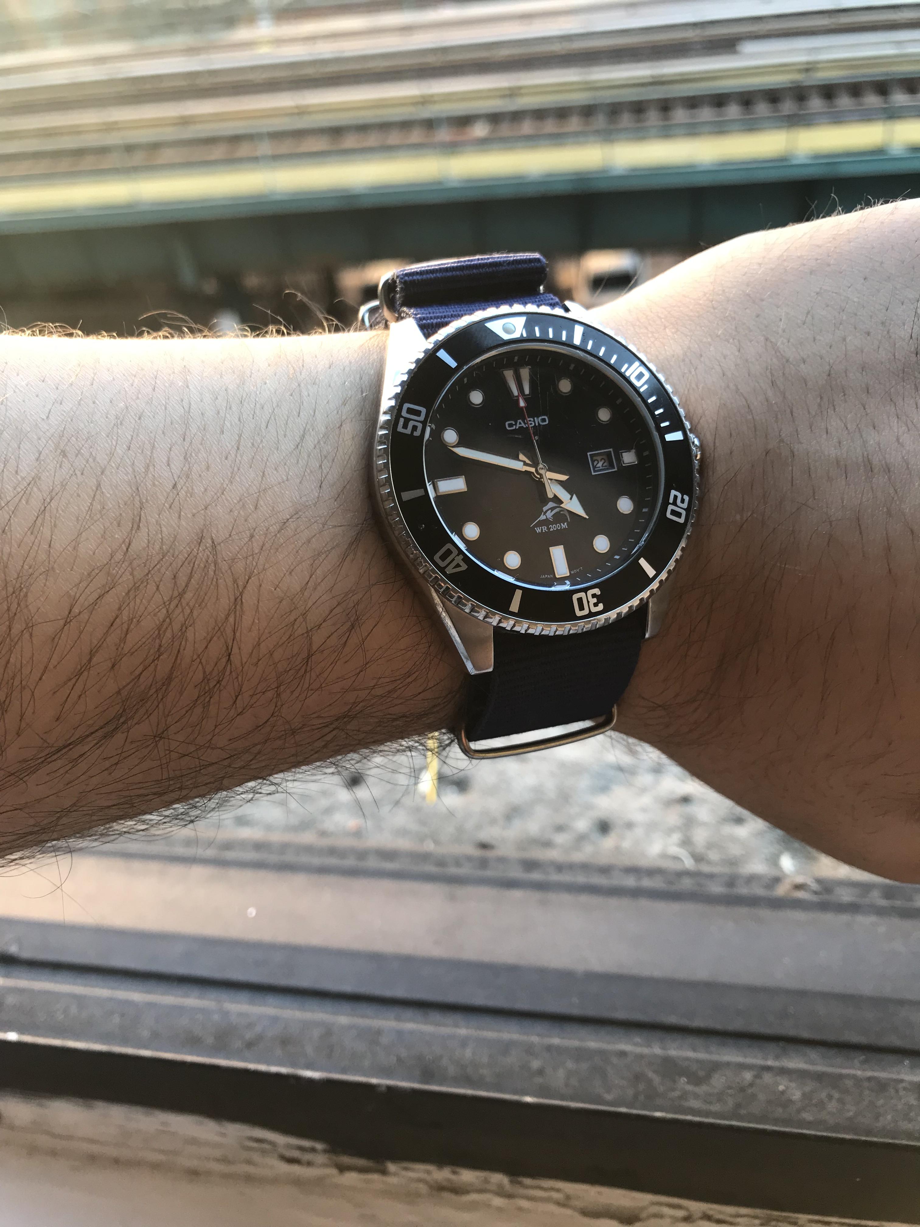 casio mdv106 nato