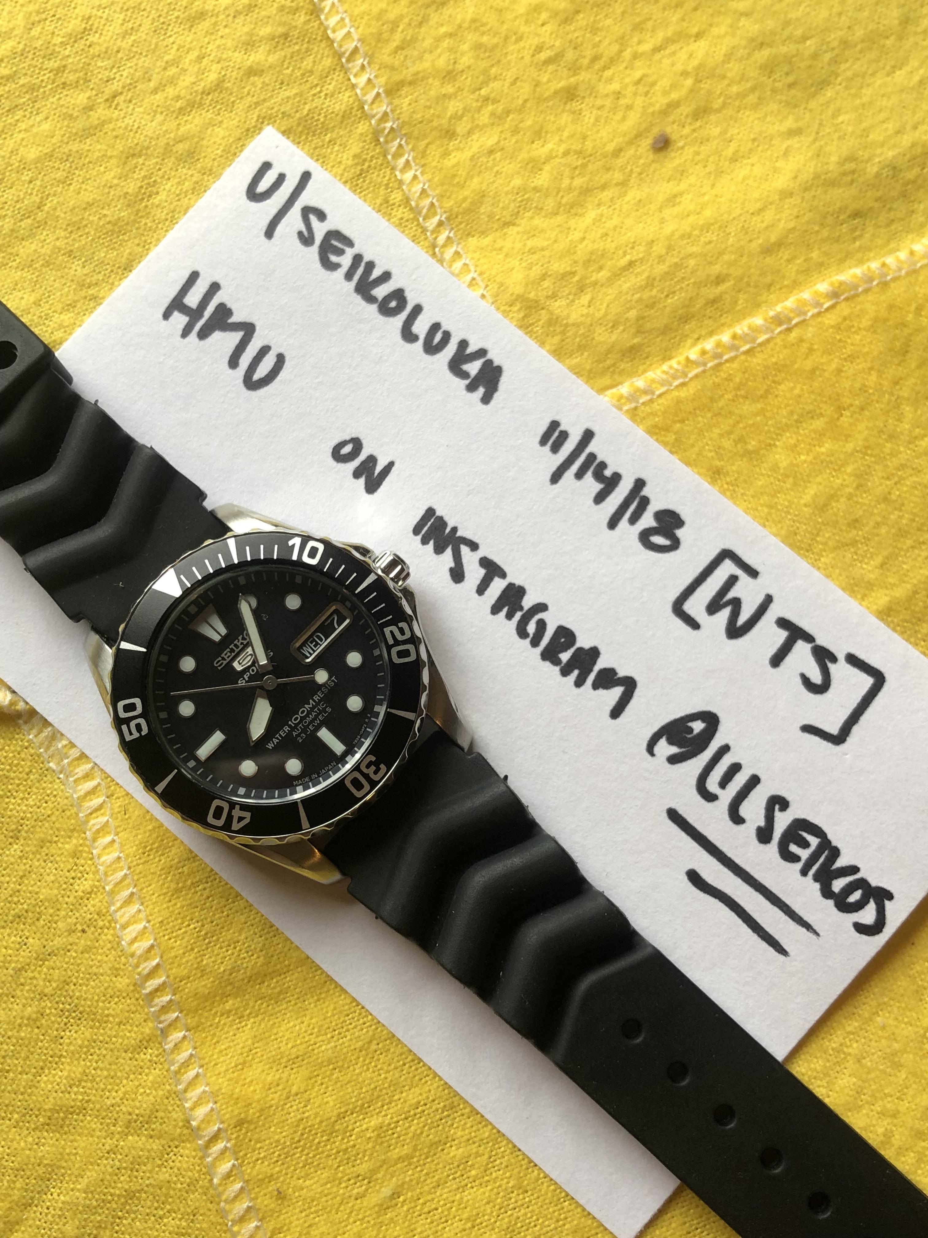 WTS] Discontinued 38mm Seiko “Sea Urchin” SNZF29 [$200] | WatchCharts
