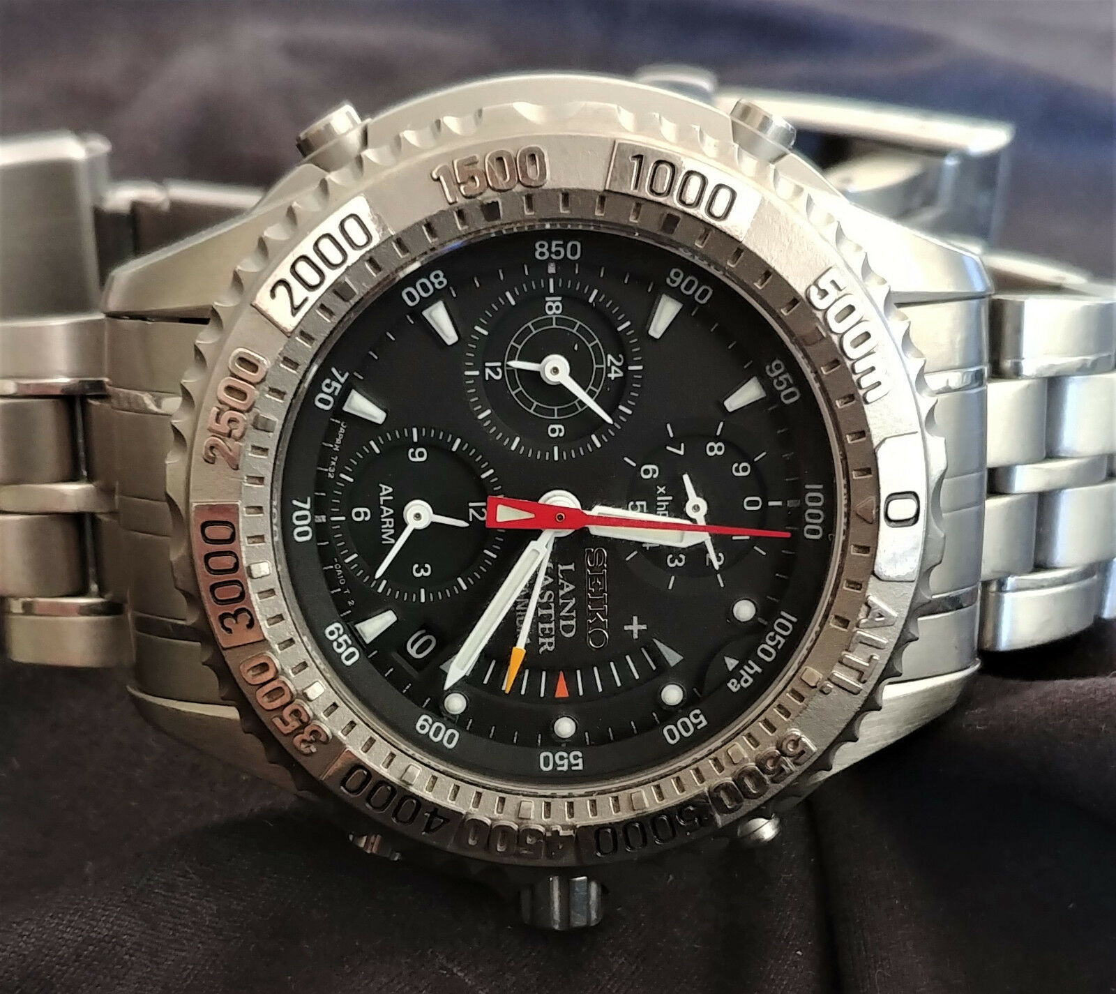 Seiko SBCN003 Landmaster Summiter (7K32-0A10) | WatchCharts