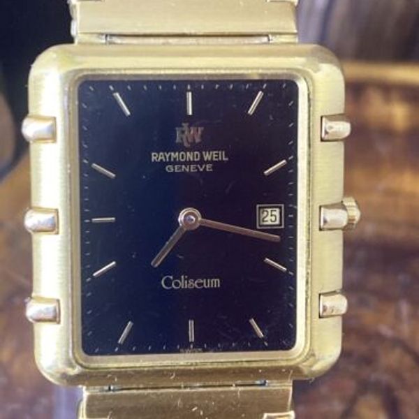 RAYMOND WEIL Coliseum 9985 Watch 26mm Original bracelet 18K RAYMOND WEIL Coliseum 9985 Watch 26mm Original bracelet 18K