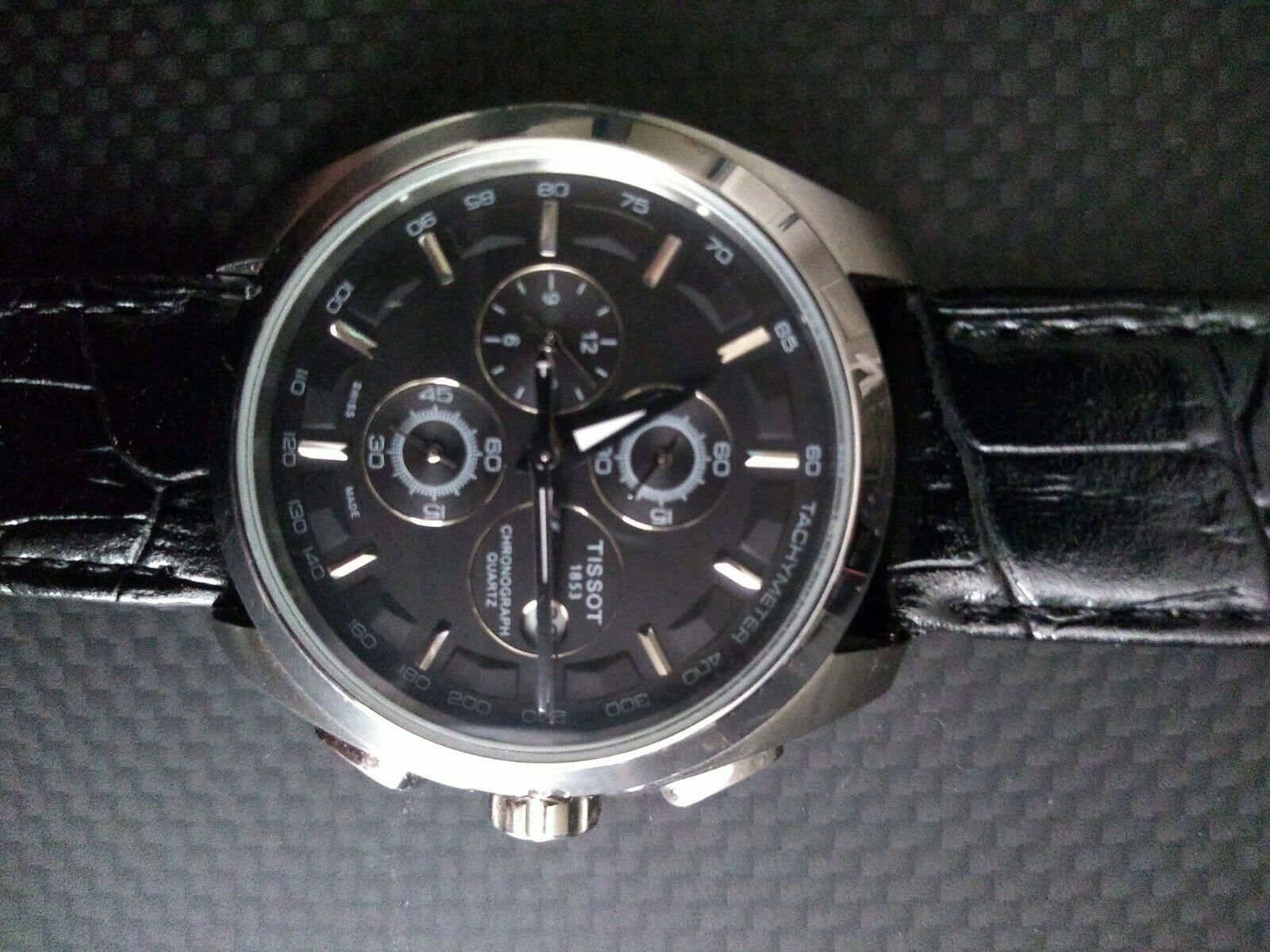 TISSOT COUTURIER CHRONOGRAPH T035627A QUARTZ! SWISS MEN