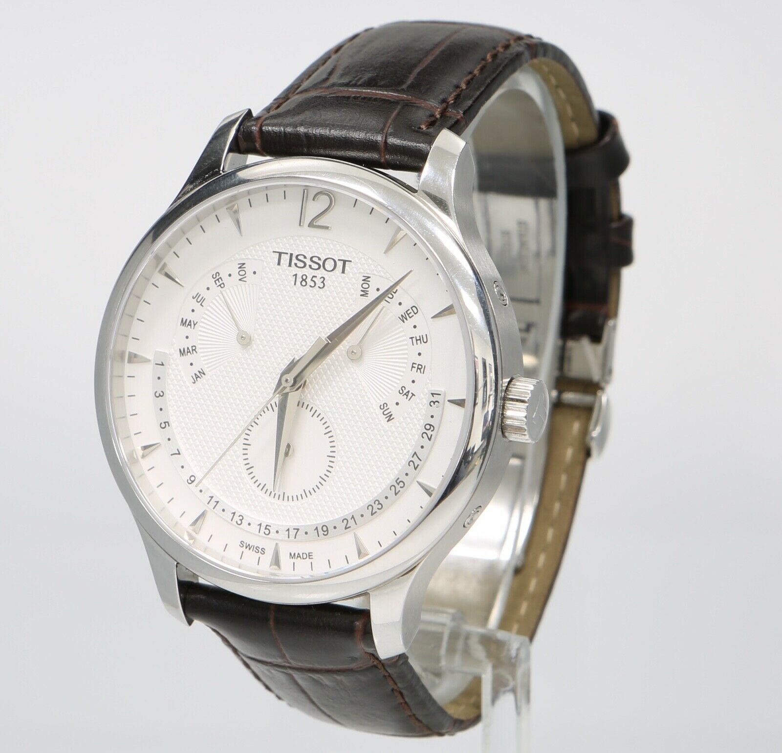 電池交換済】TISSOT ティソ 腕時計Tradition T063637A 【公式通販】
